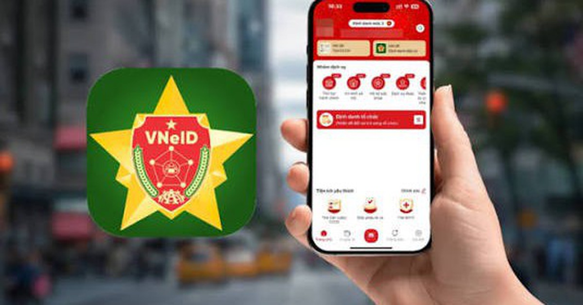 tài khoản VNeID