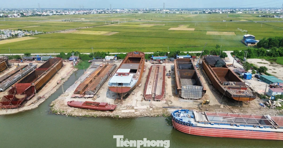 Ninh Bình: Chính quyền xã nói về xưởng đóng tàu quy mô lớn, hợp đồng thuê đất trái phép