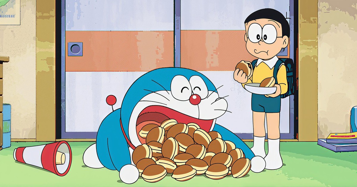 Vì sao Doraemon mê bánh rán dorayaki?