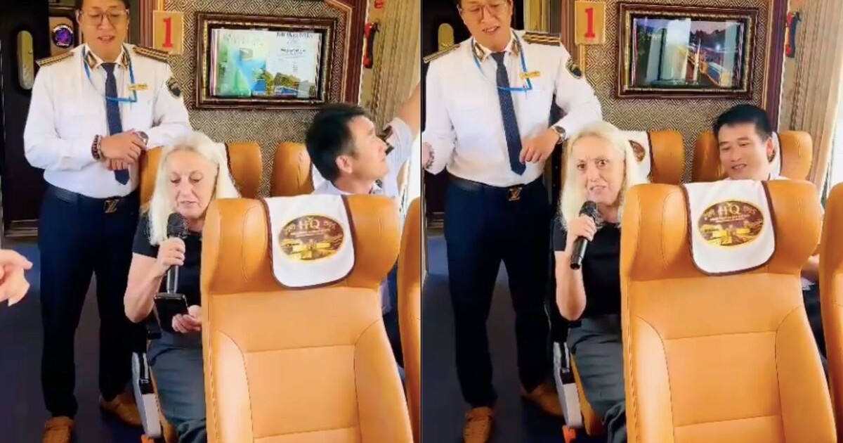 Nữ du khách Italy hát "Còn gì đẹp hơn" trên tàu hỏa, hành khách Việt mê mẩn