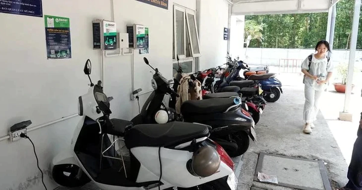 Chung cư Hà Nội loay hoay tìm chỗ sạc xe điện