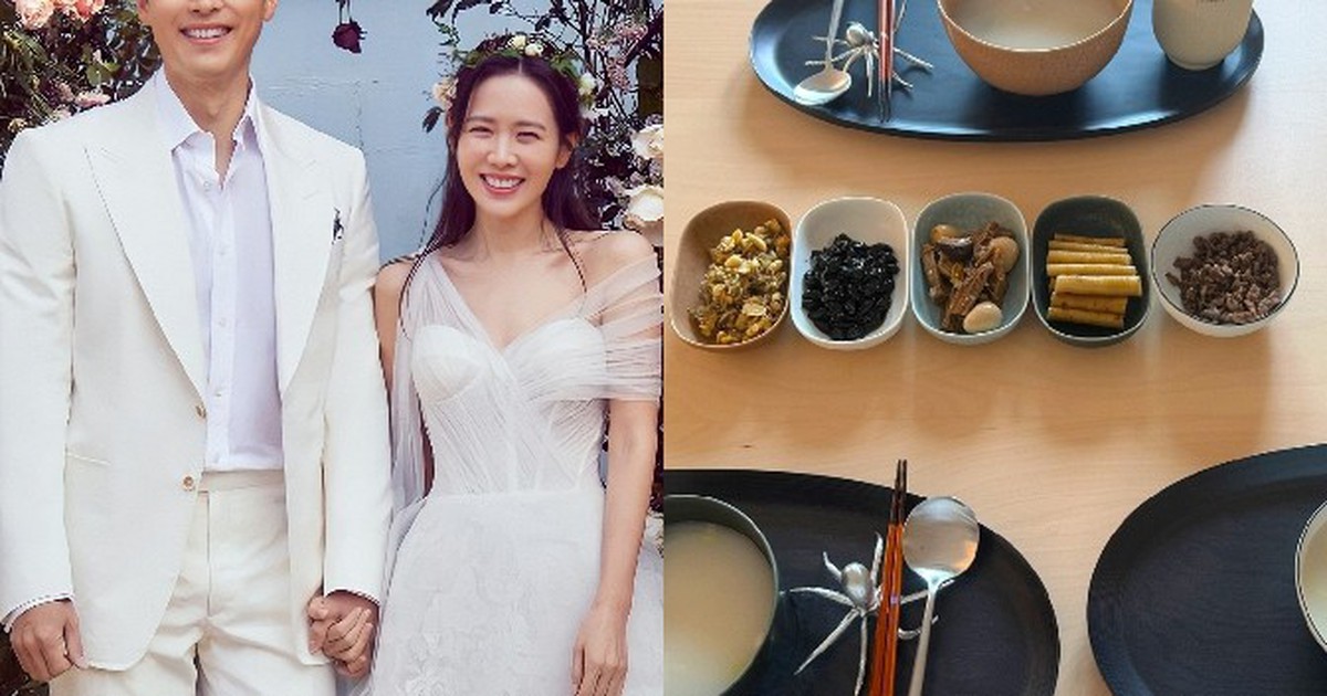 Mâm cơm nhà Son Ye Jin - Hyun Bin bị chê tơi tả