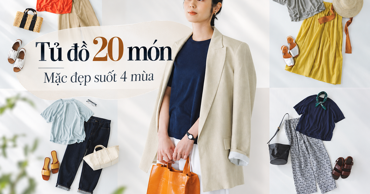 Tôi chỉ giữ 20 món quần áo và mặc suốt 4 mùa: Sau 1 năm mới thấy trước đây mình đã mua thừa quá nhiều