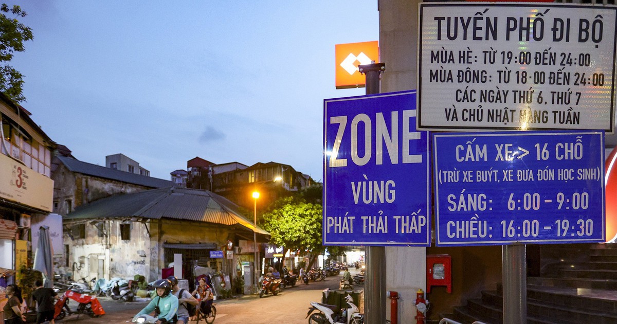 Đề xuất nguyên tắc lập vùng phát thải thấp, ưu tiên kiểm soát xe chạy xăng, dầu