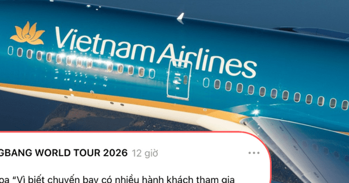 “Vì biết có nhiều khách đi xem BigBang, chúng tôi đã đáp sớm 15 phút”: Vietnam Airlines tâm lý đến thế!