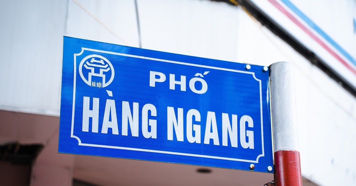 Phố Hàng Ngang ngày xưa bán gì?
