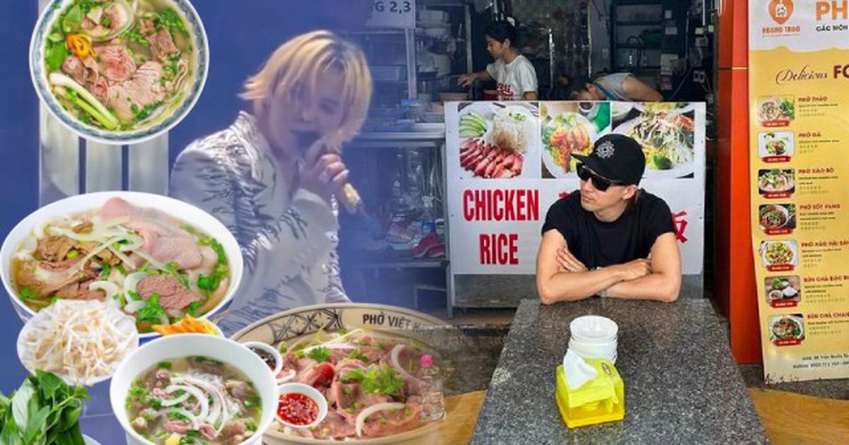 Phở Việt Nam đỉnh thế nào mà khiến Taeyang trầm trồ trước hơn 40.000 khán giả, G-Dragon còn chế lời bài hát ngay tại Mỹ Đình?