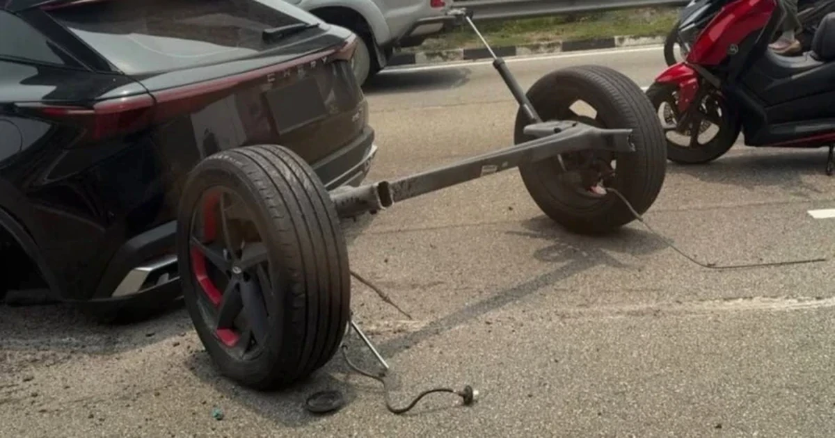 Hãng xe xin lỗi về sự cố SUV rơi trục bánh sau trên đường