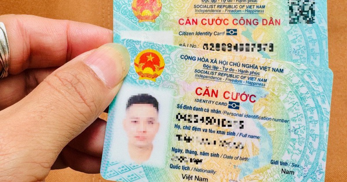 Người sinh vào 4 năm dưới đây bắt buộc phải đổi căn cước/ CCCD trong năm 2027