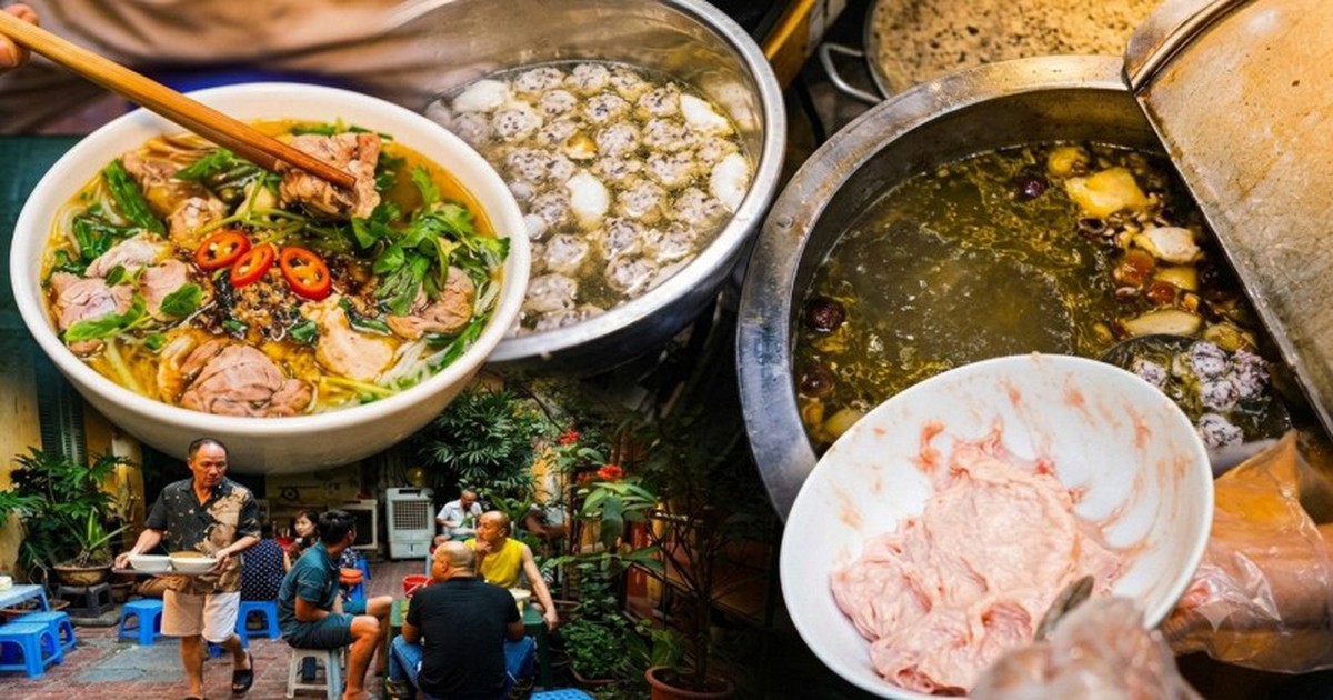 Hà Nội có hàng bún mọc 40.000 đồng bán trong biệt thự 100 tuổi, mỗi sáng chỉ mở đúng 4 tiếng