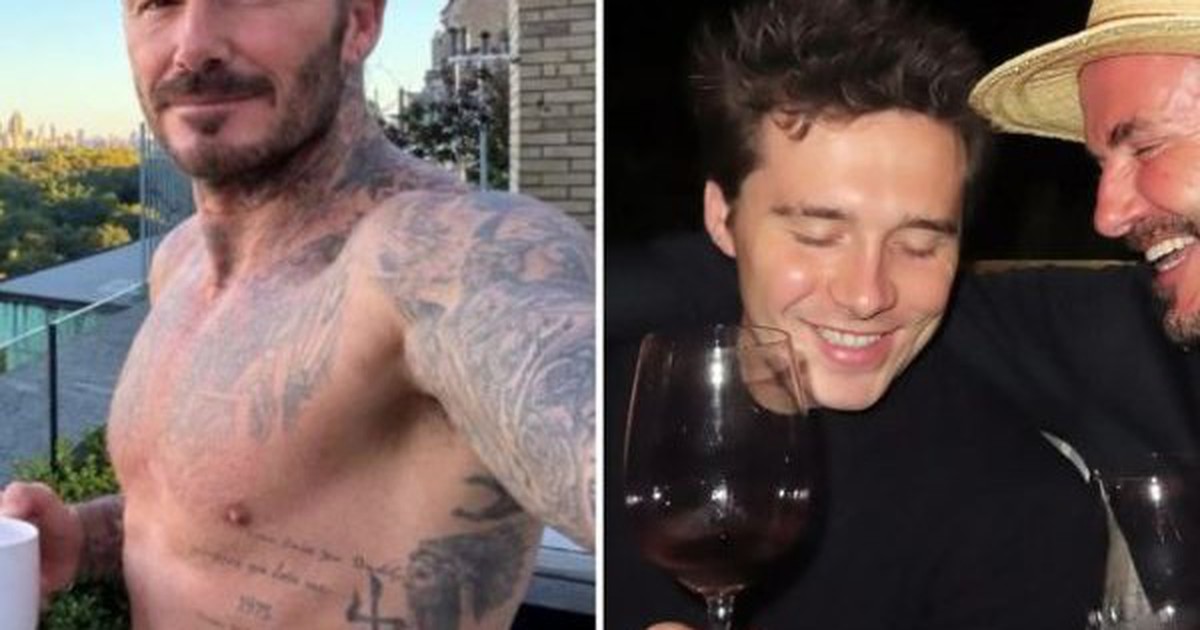 David Beckham khoe body săn chắc ở tuổi 51