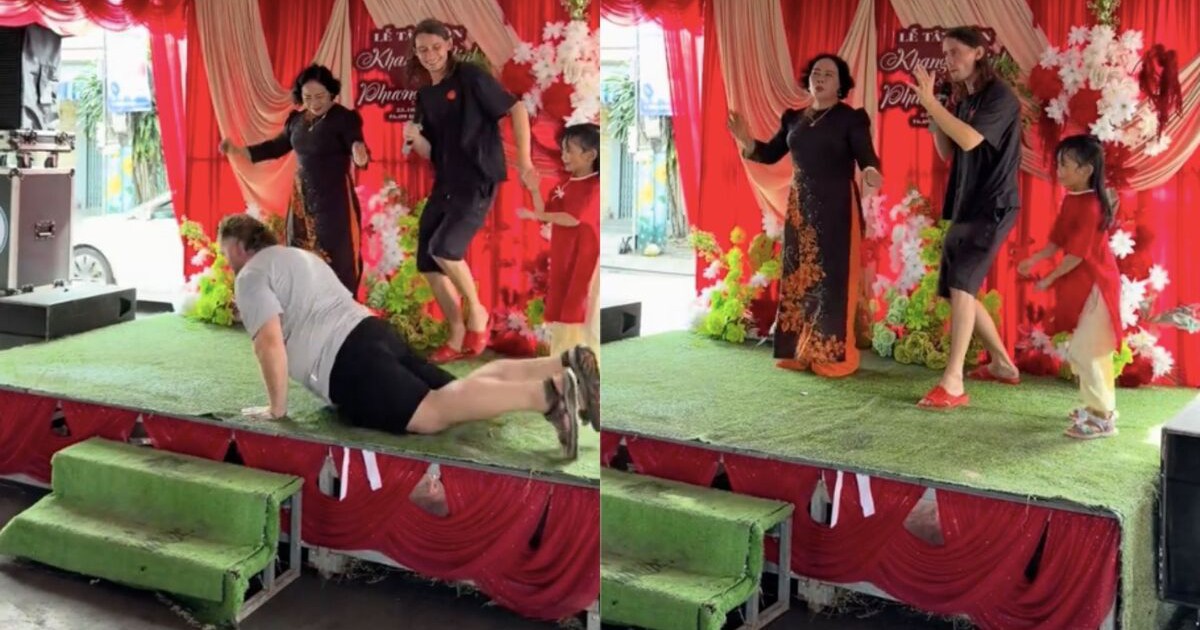 Chàng Tây hát "Chỉ riêng mình ta" tại đám cưới miền Tây gây sốt mạng xã hội