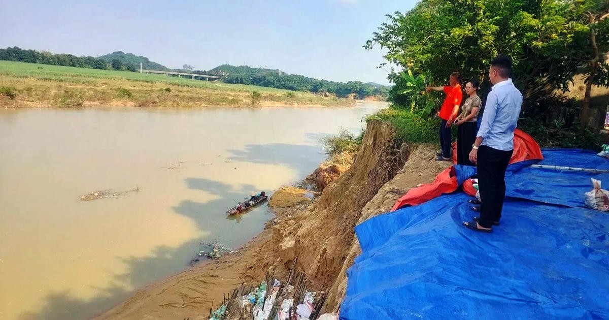 Thanh Hóa: Lo ngại sạt lở bờ sông