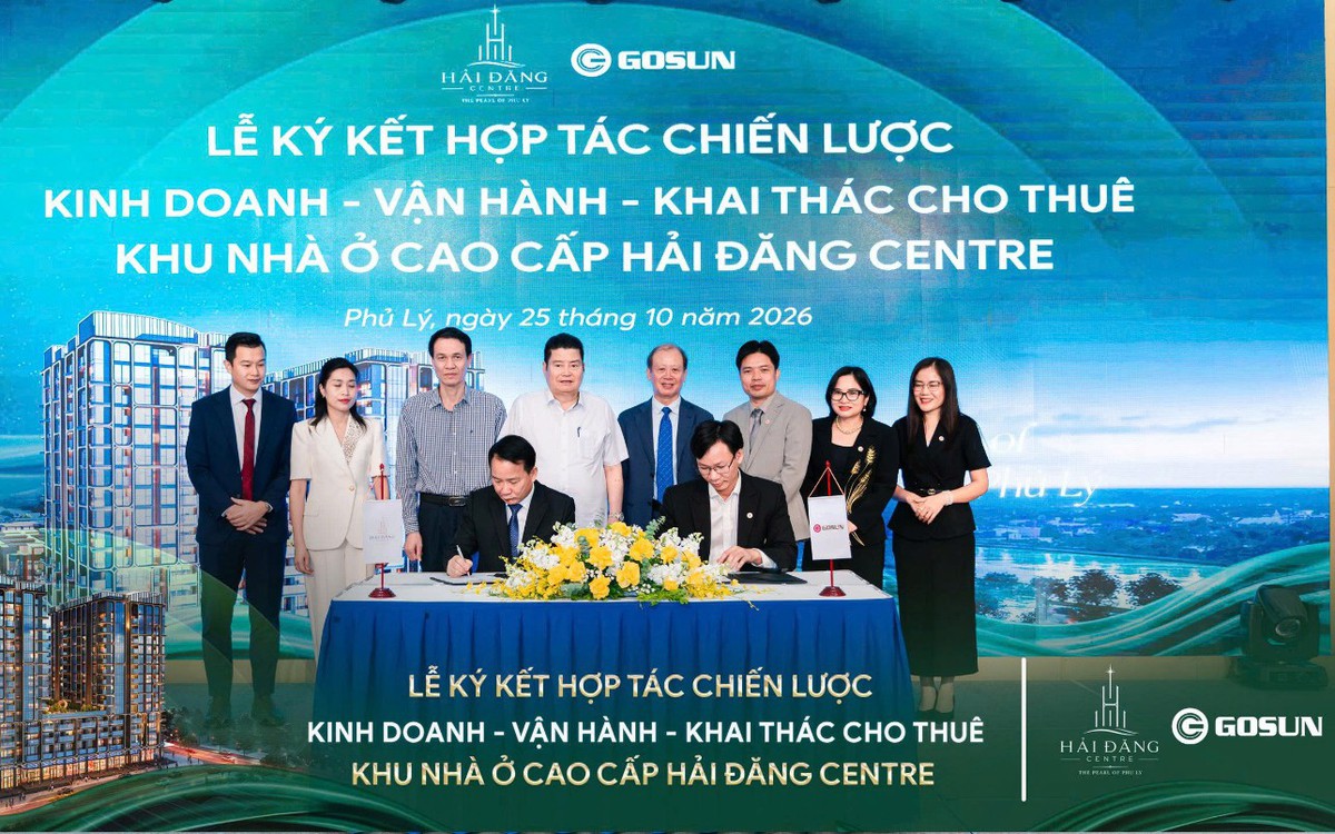 Chủ đầu tư Hải Đăng Centre bắt tay GOSUN, đón đầu xu hướng bất động sản All-in-One tại Phủ Lý, Ninh Bình