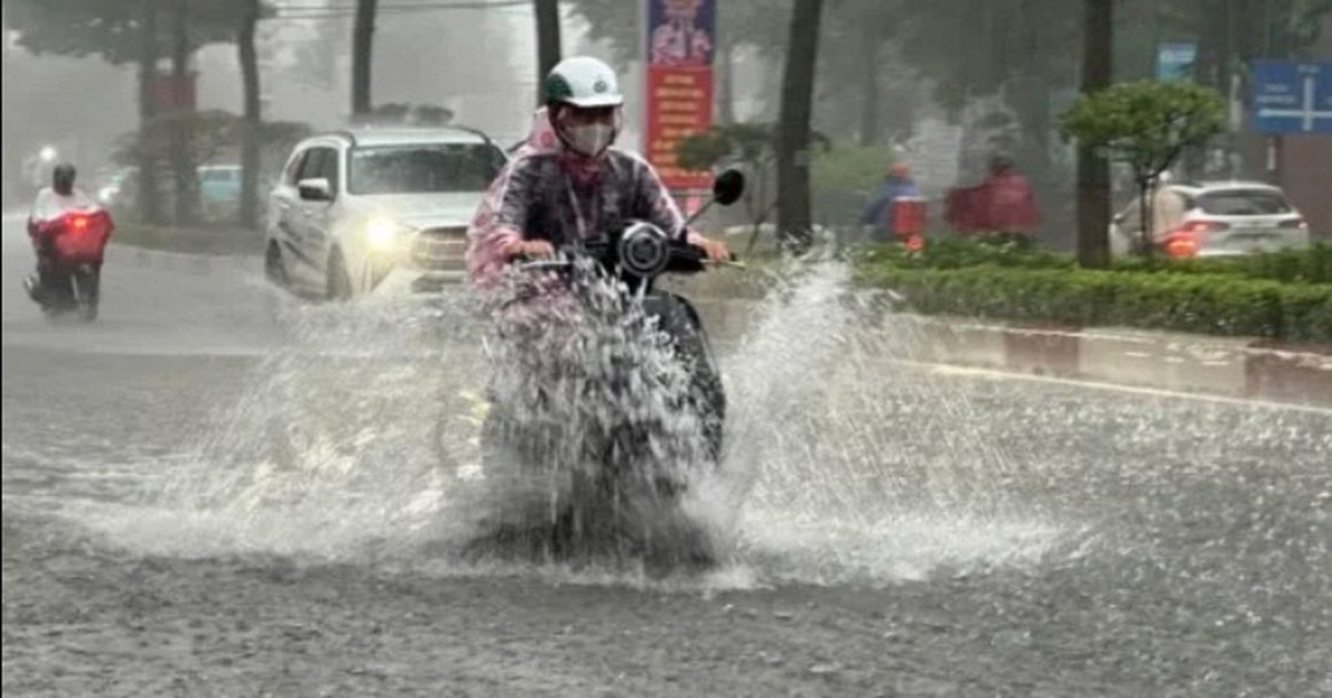Nhiều khu vực sắp có mưa to liên tục từ chiều tối nay