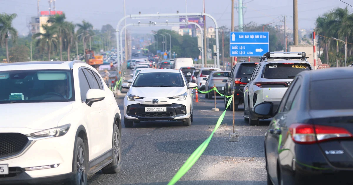 Cầu Thăng Long dỡ rào chắn từ đêm 29/10, xe tải trên 2 tấn được lưu thông