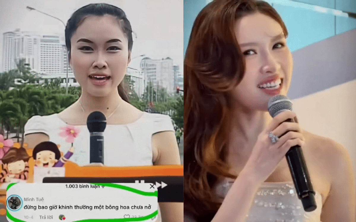 MC dẫn cho VTV từ 14 tuổi tung ảnh quá khứ chứng minh "đừng khinh thường bông hoa chưa nở"