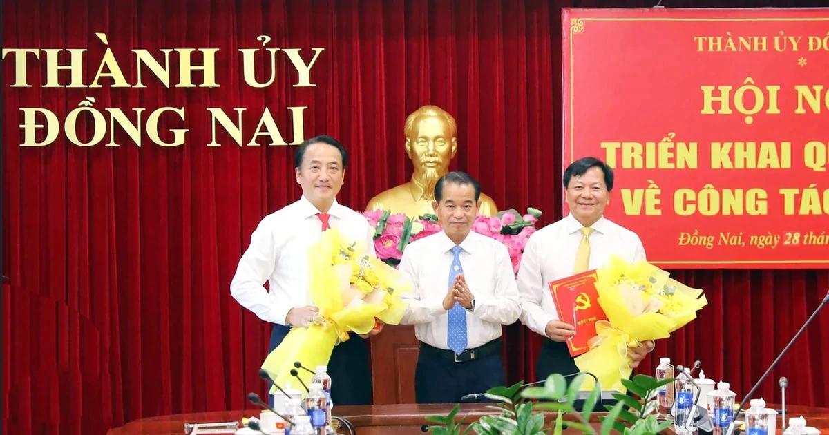 Công bố quyết định của Ban Thường vụ Thành ủy Đồng Nai về công tác cán bộ