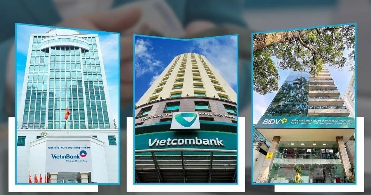 Vietcombank, BIDV và VietinBank vào diện cơ cấu lại vốn nhà nước