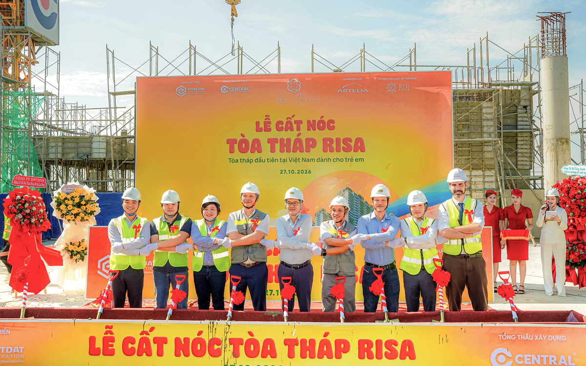Thành phố dưỡng lành cất nóc phân khu tiếp theo - Risa by La Pura