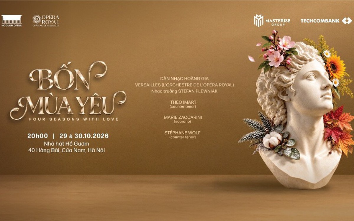 Techcombank và Masterise Group mang hòa nhạc kinh điển Châu Âu - “Four Seasons with Love” trở lại Hà Nội