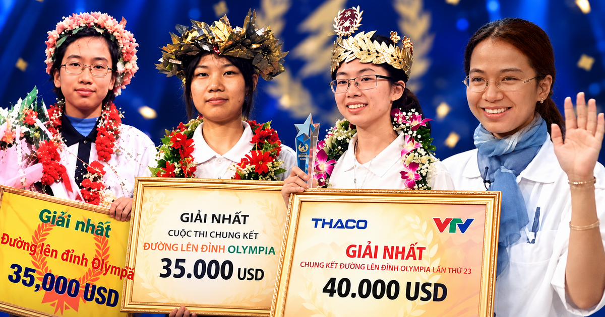 25 mùa Đường lên đỉnh Olympia chỉ có 4 nữ quán quân, họ là ai?