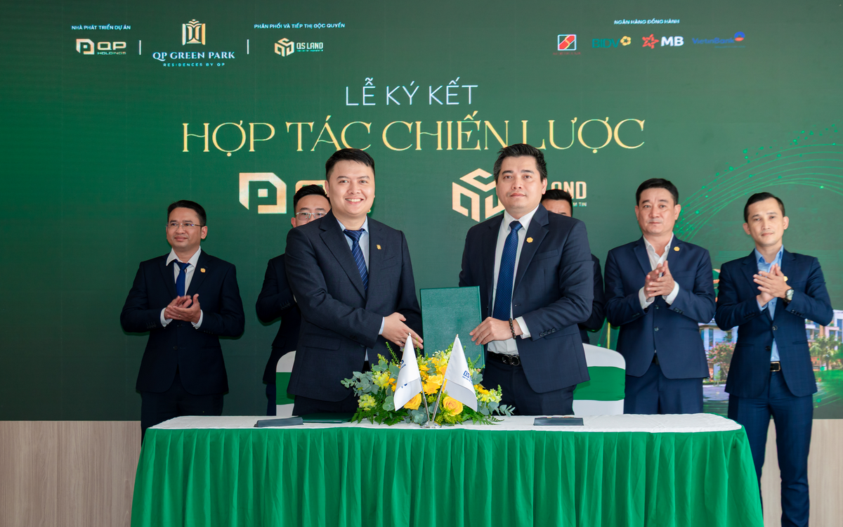 QP Green Park: Những "cú bắt tay" mở lối cho chặng đường vươn mình