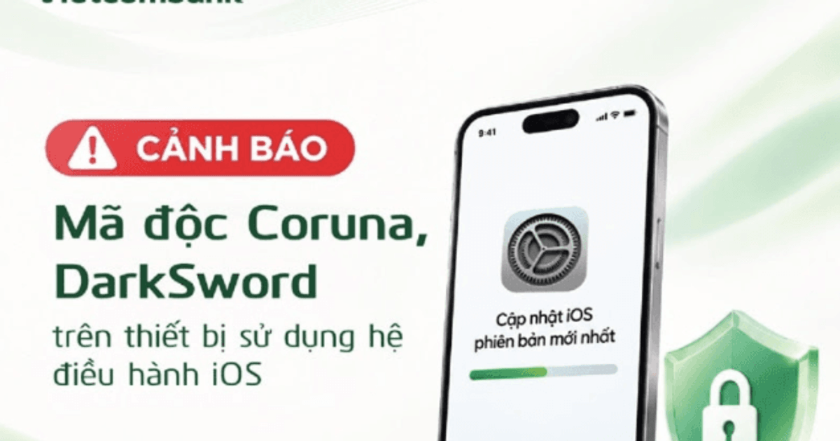 Ngân hàng phát cảnh báo khẩn về mã độc tấn công điện thoại iPhone
