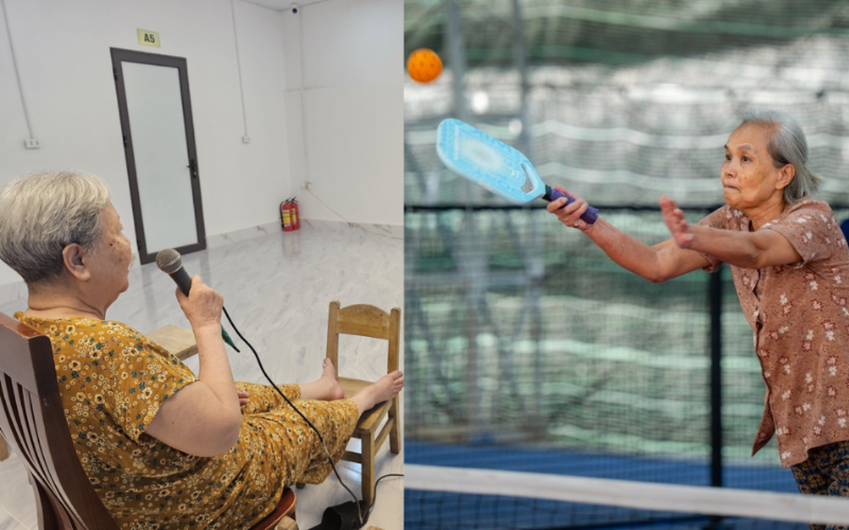 Viện dưỡng lão sáng đánh pickleball, chiều hát karaoke, giá trọn gói 6 triệu đồng/tháng