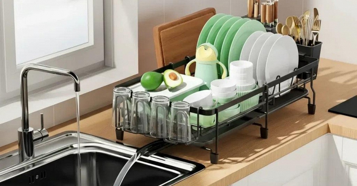 Vì sao nhiều gia đình không còn đặt giá úp bát trên mặt bếp? 2 vị trí khác giúp căn bếp gọn hơn