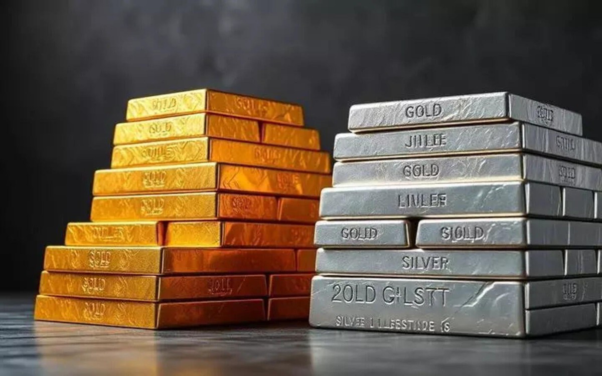Vàng rơi gần 4%, bạc mất 6%, hai quỹ lớn bất ngờ mạnh tay "gom vào"