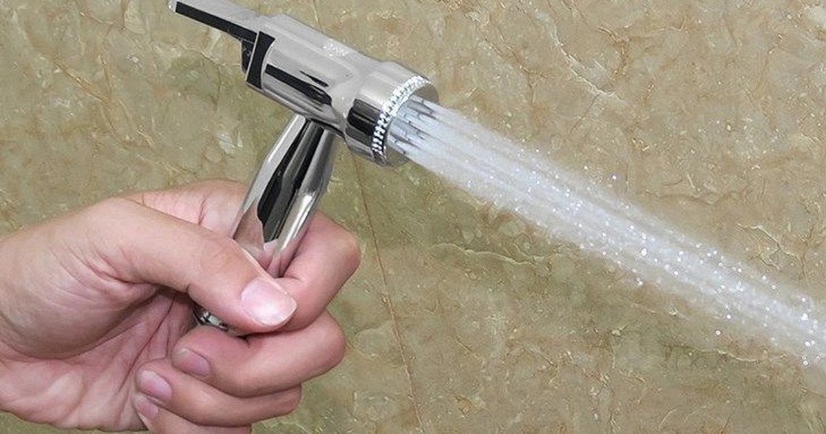 Lời khuyên đến các gia đình thường xuyên sử dụng vòi xịt vệ sinh