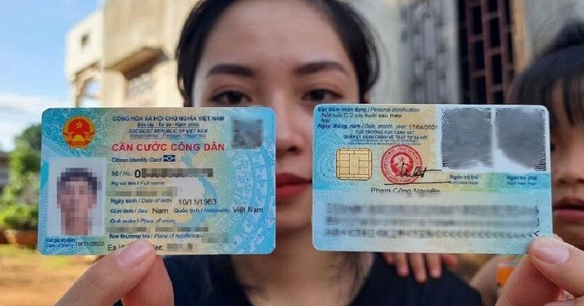 Từ nay đến hết 31/12/2026, người dân được hưởng quyền lợi này khi làm lại thẻ Căn cước, CCCD