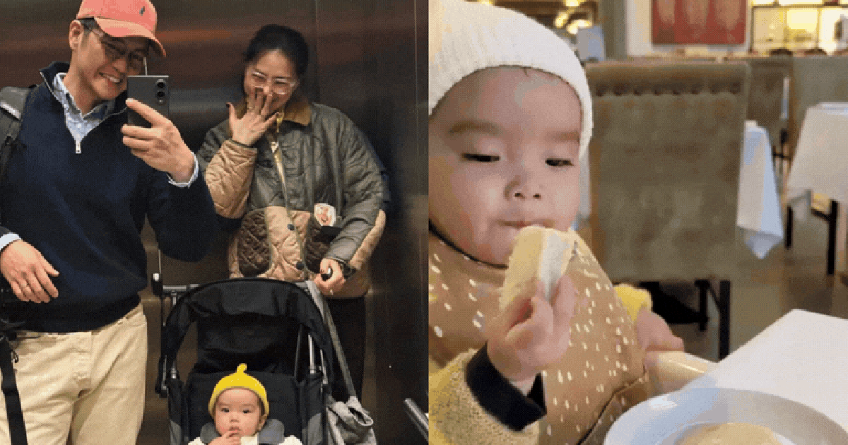 Con gái Ngô Thanh Vân mê mệt bánh mì, ngủ bất chấp suốt chuyến về quê ngoại ở Na Uy