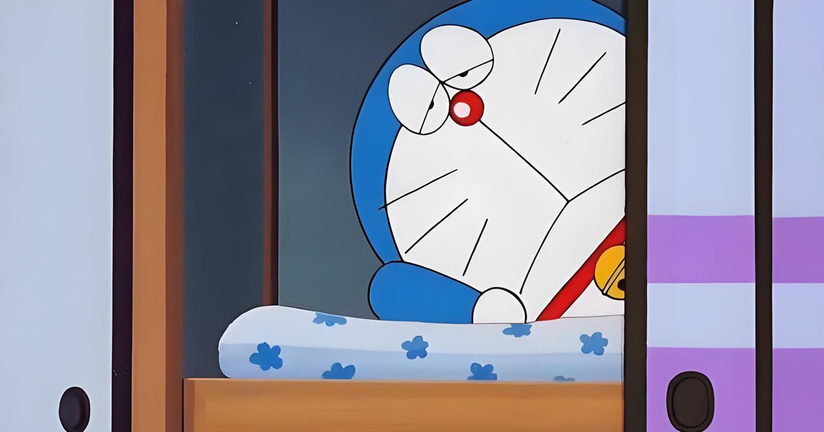 Vì sao Doraemon lại ngủ trong tủ quần áo?