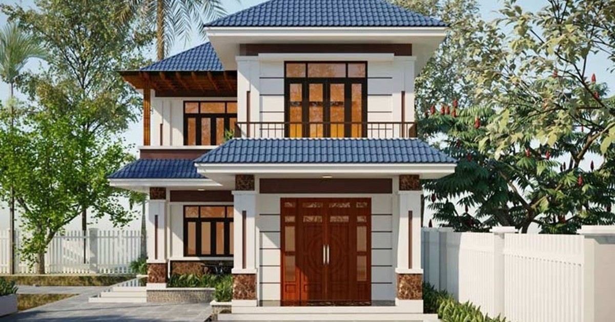 Xây nhà mái Nhật 2 tầng chữ L 65m² hết bao nhiêu tiền?