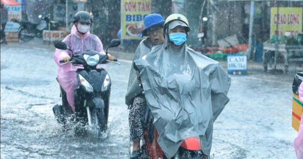 Khu vực sẽ mưa to đến rất to liên tục trong 3 ngày tới
