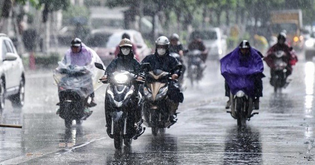 Tin không khí lạnh mới nhất: Nhiều khu vực có mưa to trong 5 ngày liên tiếp