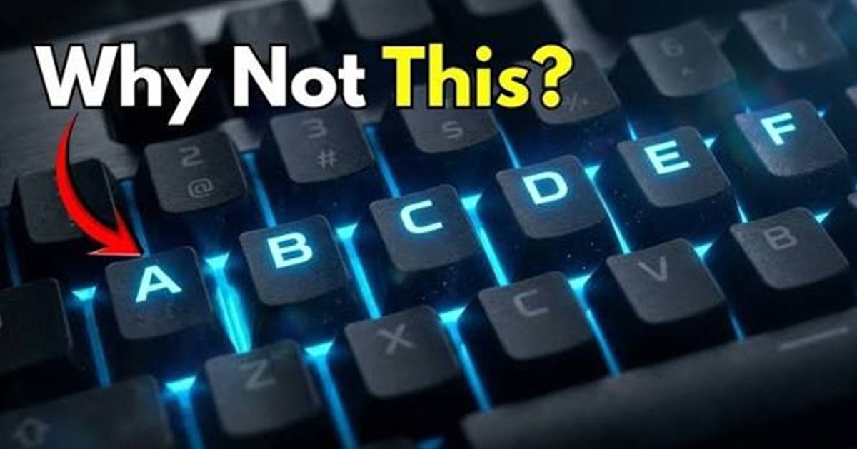 Vì sao bàn phím không xếp lần lượt từ A–Z?