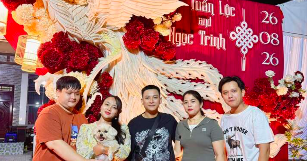 Hé lộ không gian đám cưới ở quê nhà của Hoài Lâm