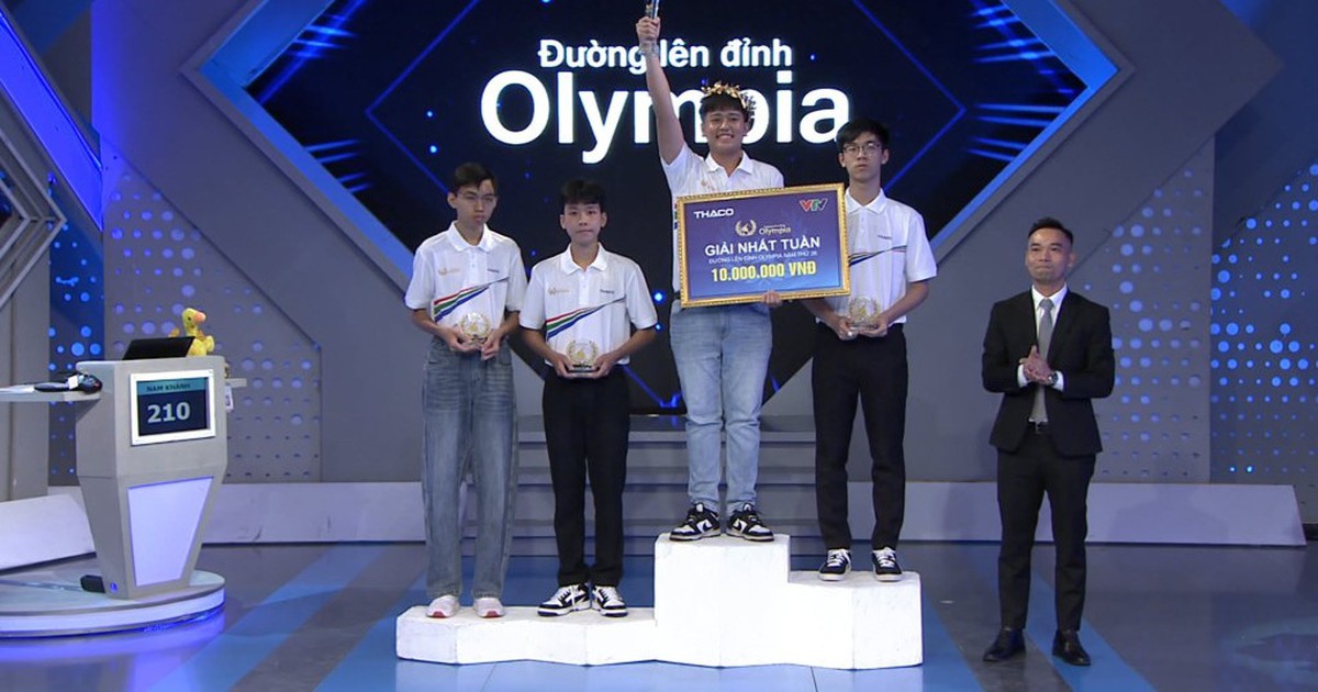 Tiền thưởng của thí sinh nhất tuần Olympia thay đổi ra sao trong lịch sử 26 năm?
