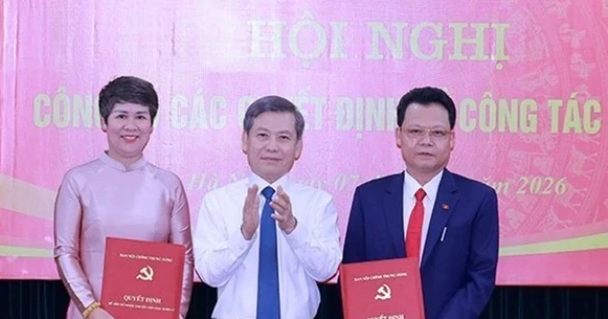 Ban Nội chính Trung ương triển khai các quyết định về công tác cán bộ