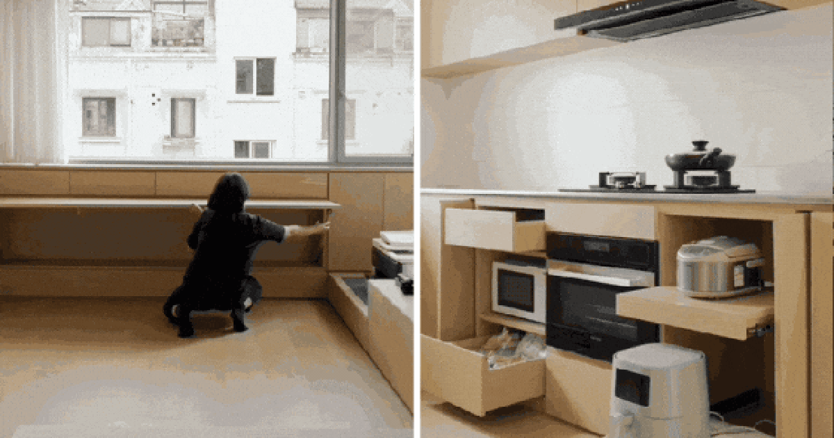 40 tuổi, nữ kiến trúc sư cải tạo căn hộ 170m² chỉ để phục vụ một người: Nhìn bên trong mới hiểu vì sao cô nói "sống một mình rất tuyệt"