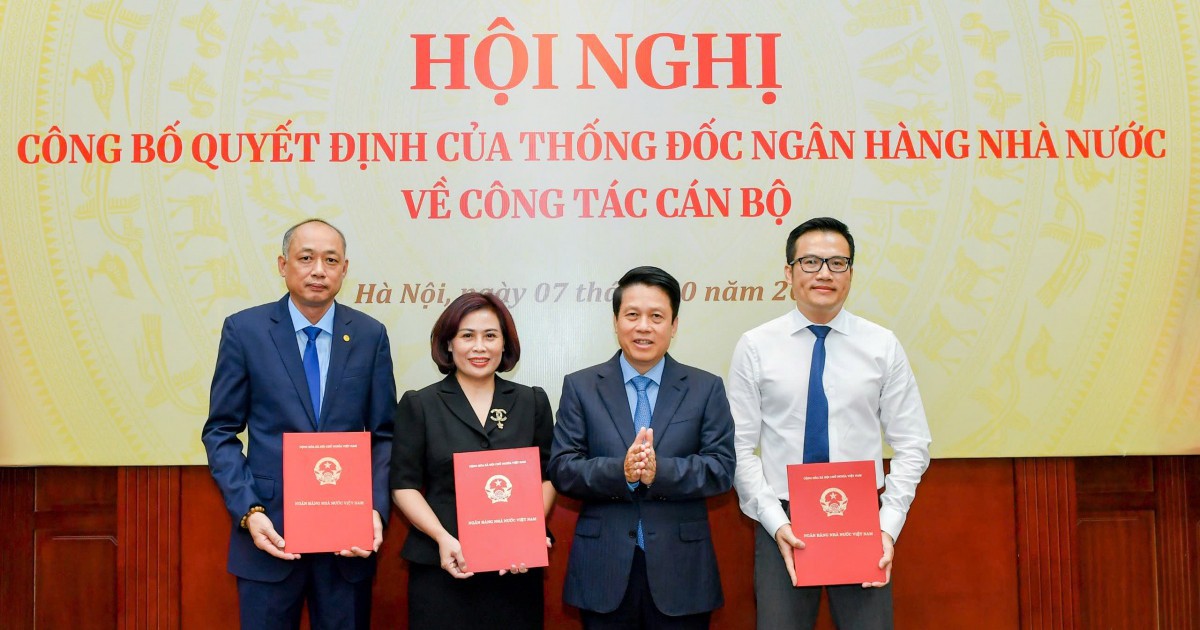 Ngân hàng Nhà nước điều động, bổ nhiệm cán bộ tại Nhà máy In tiền Quốc gia, Cục Phát hành và Kho quỹ