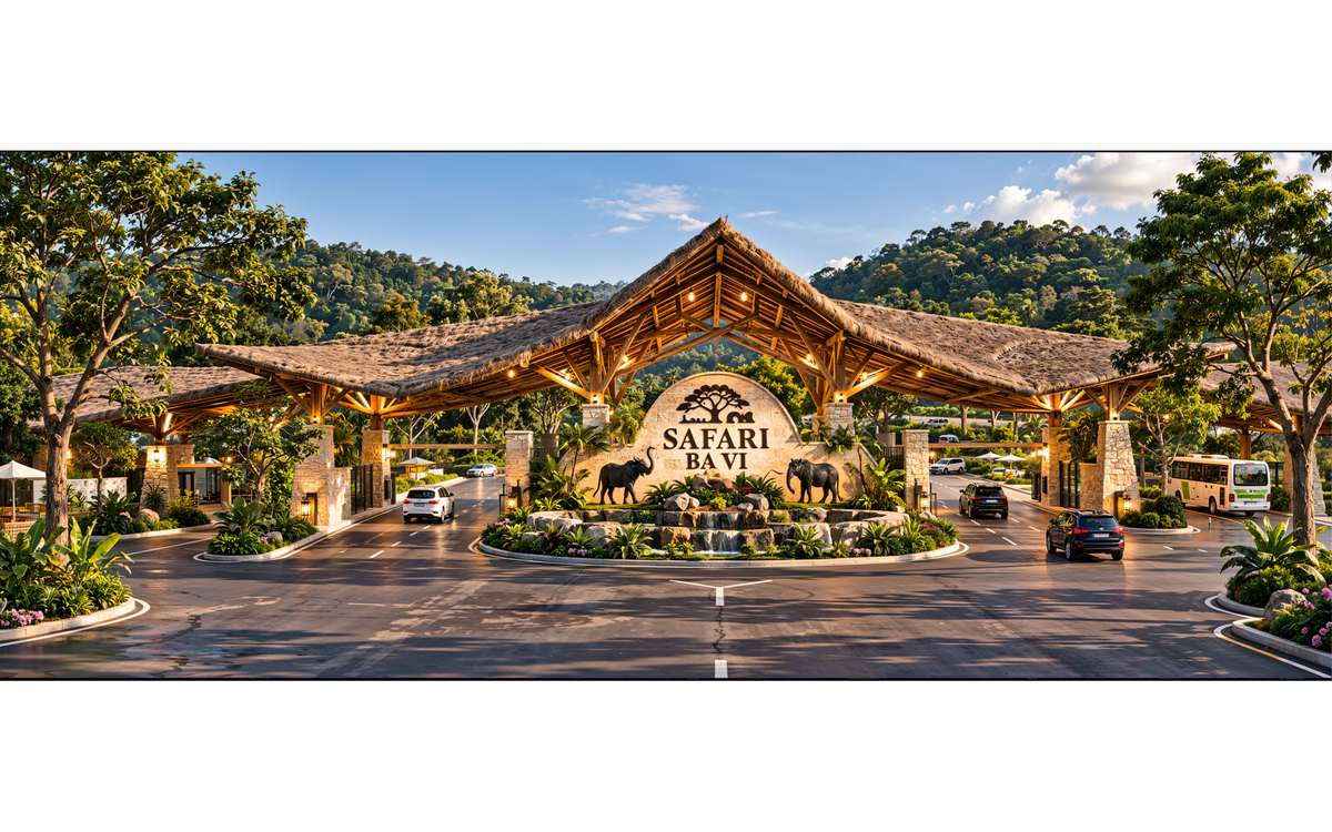 Hà Nội sắp có công viên Safari gần 300ha, quy mô gấp 2,4 lần Mandai Wildlife Reserve của Singapore, vốn hơn 6.500 tỷ đồng do Sun Group đầu tư