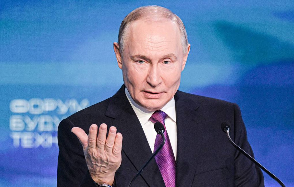 A "steel statement" from President Putin.