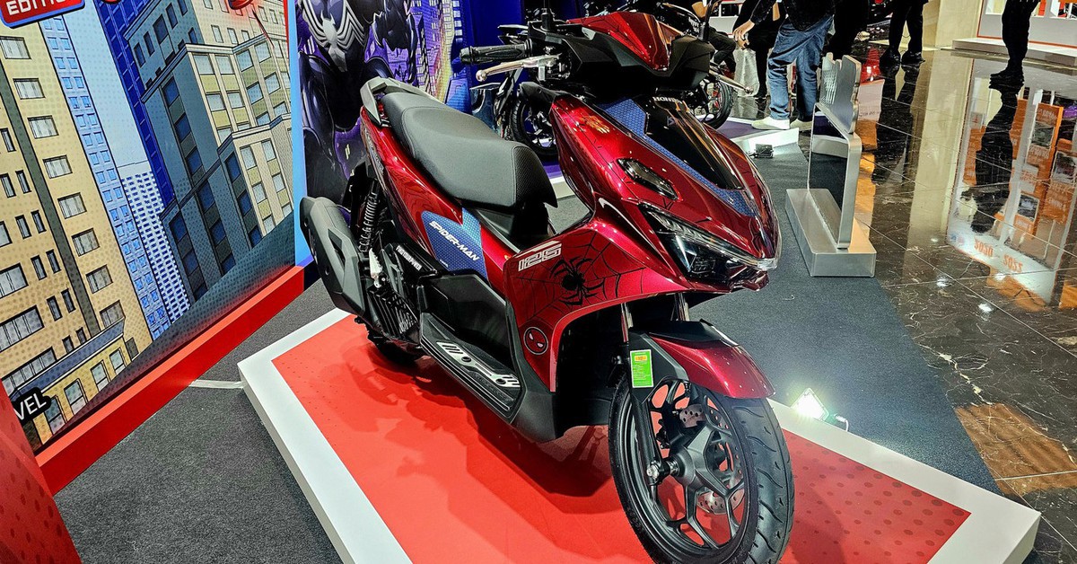 Honda Air Blade 125 Marvel vừa ra mắt Việt Nam: Xe ga phong cách siêu anh hùng, sản xuất giới hạn