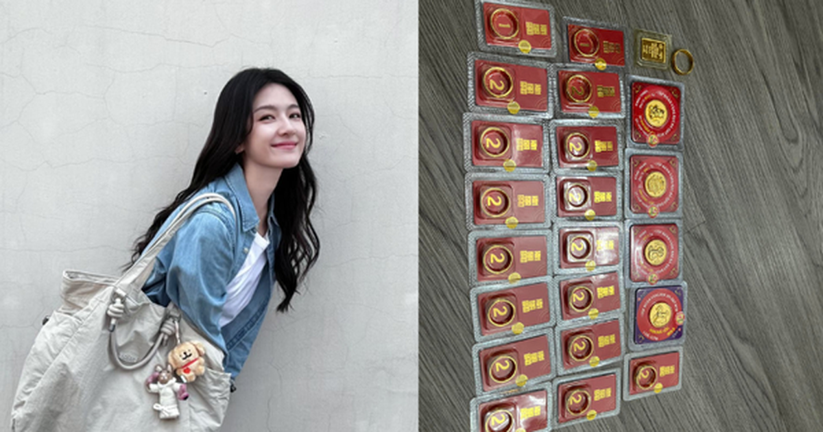 Bức ảnh 23 chiếc nhẫn vàng khiến nhiều người tấm tắc: Mua vàng bao lâu cũng chỉ đợi mỗi lúc này