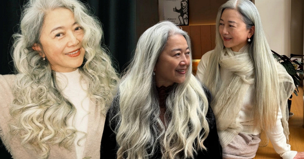 65 tuổi, 5 năm không nhuộm tóc, không can thiệp thẩm mỹ: "Bà ngoại" U70 cởi bỏ áp lực, sống rực rỡ khiến gái trẻ cũng phải ghen tị!