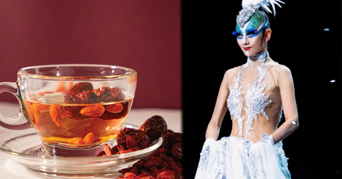 Món nước mà "chim công làng múa" Dương Lệ Bình chăm uống gồm 2 thành phần được đánh giá có lợi cho nhan sắc, phụ nữ 40+ càng nên uống